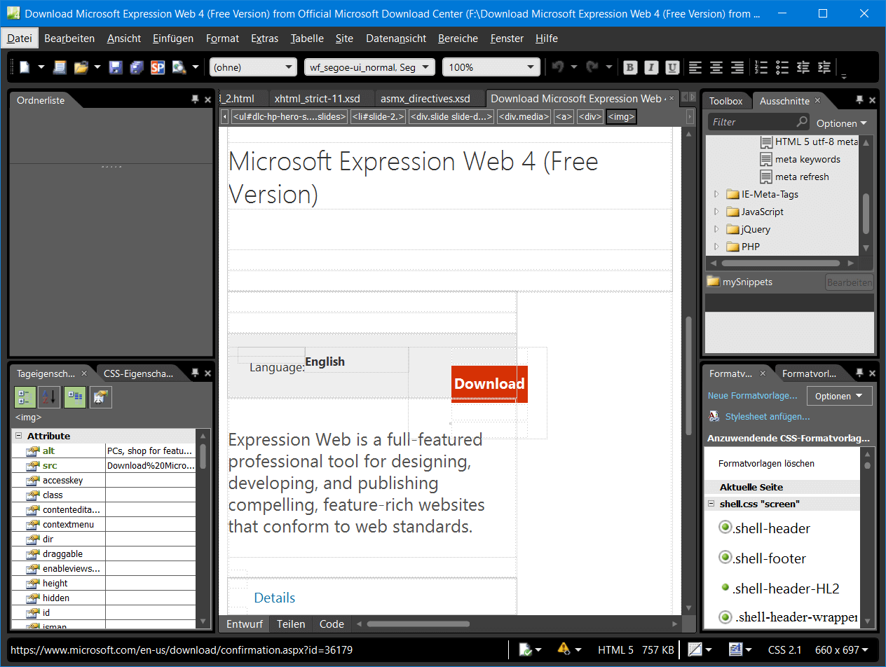 microsoft expression web download for mac